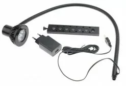 Fly Tying Daylight Lamp - Tool Rack With USB And Alu Holder